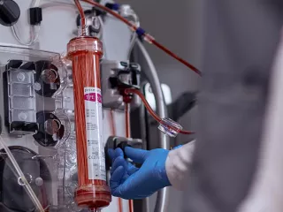 TPE filtration set